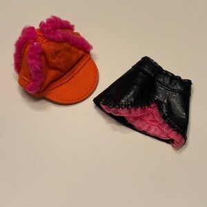 Hat and skirt for bratz dolls
